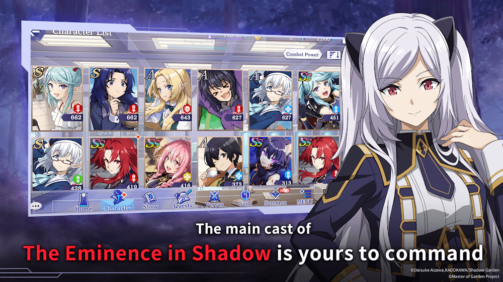 Screenshot 6: The Eminence in Shadow RPG