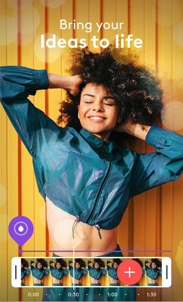 Captura de pantalla 3 de la app Videoleap