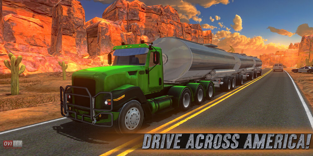 Captura de Pantalla del Juego de Truck Simulator USA 3