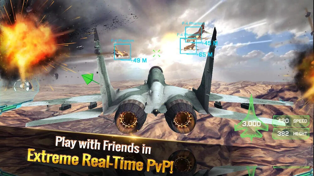 Captura de Pantalla de Ace Fighter 3