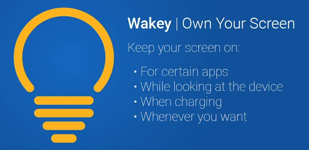 Wakey: Keep Screen On app screenshot 1