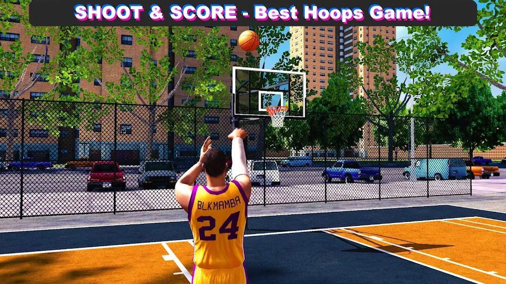 Tangkapan layar Basketball Game All Stars 2002 2