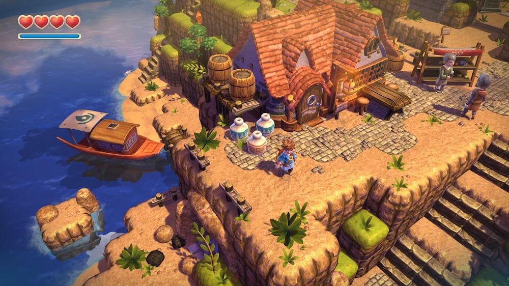 Capture d'écran d'Oceanhorn 2