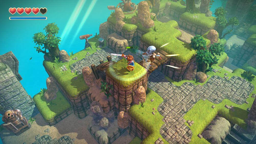 Capture d'écran d'Oceanhorn 4
