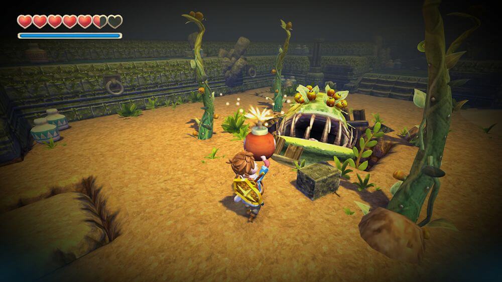 Capture d'écran d'Oceanhorn 5
