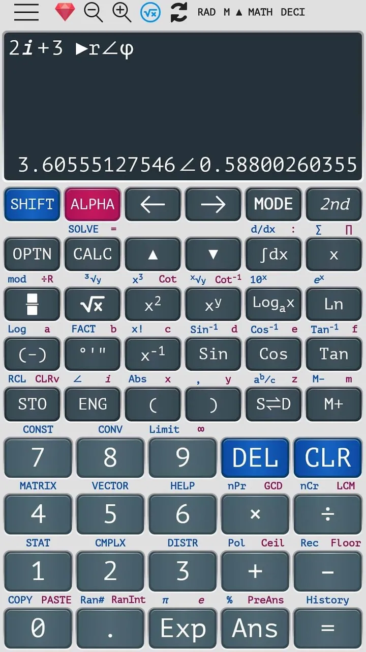 Tangkapan layar Graphing Scientific Calculator 7