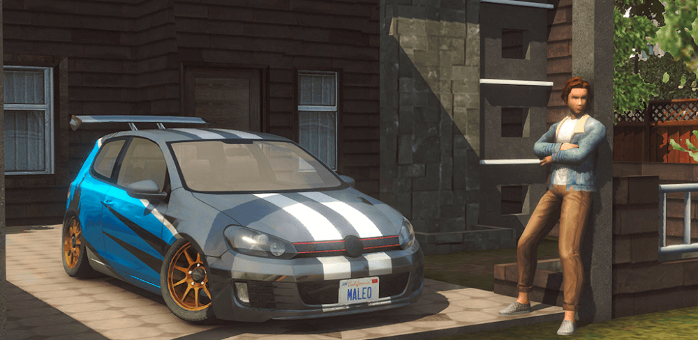 Captura de pantalla del juego Car Driving Online 1