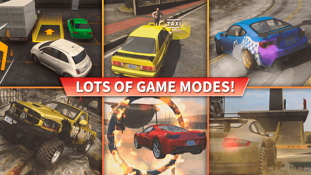 Captura de pantalla del juego Car Driving Online 3
