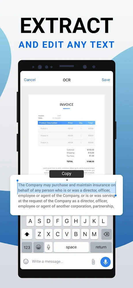 Captura de pantalla de Mobile Scanner App 4