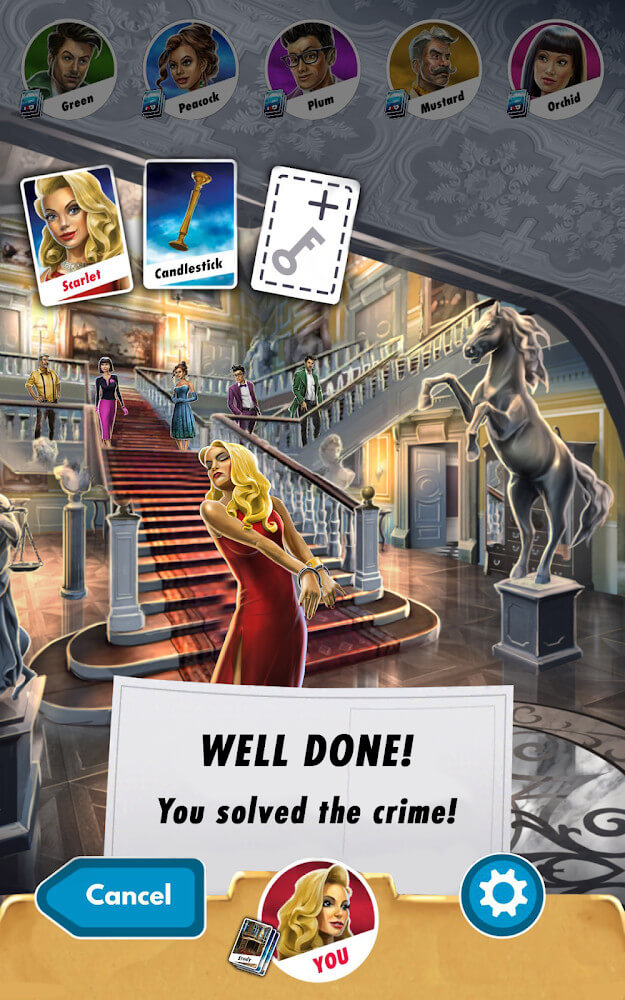 Screenshot Gameplay Cluedo 4