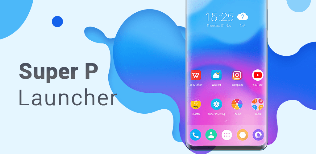Super P Launcher screenshot 1
