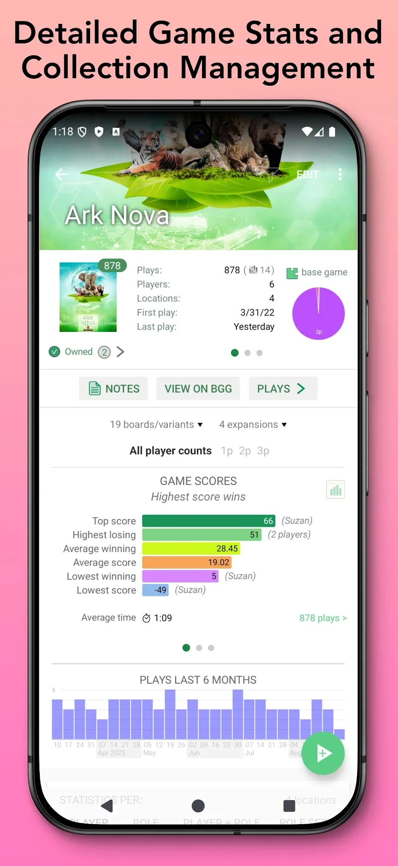Board Game Stats screenshot 3
