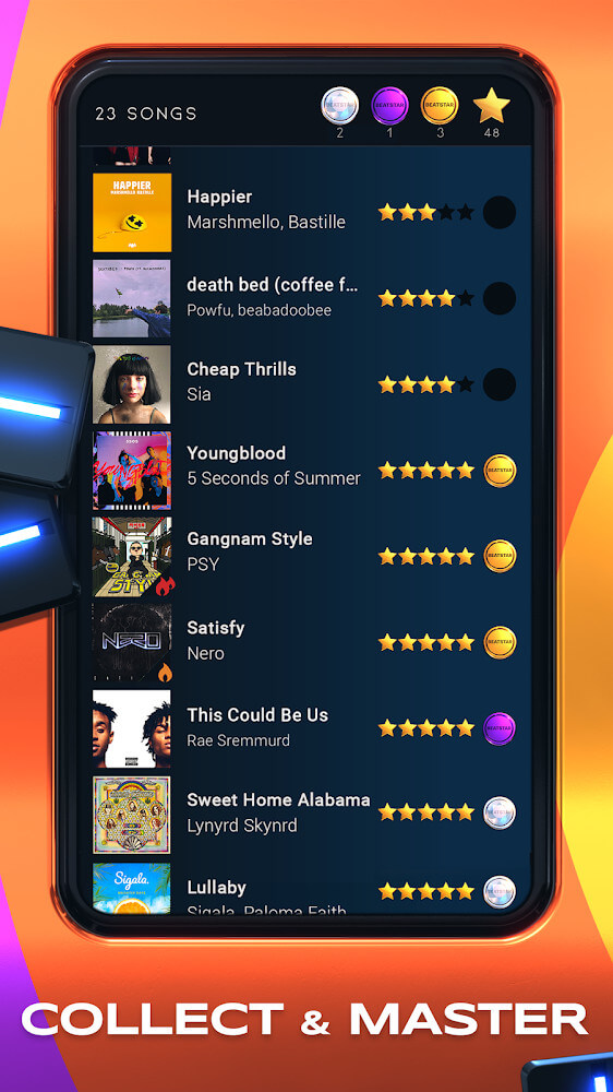 Captura de pantalla 4 de Beatstar - Touch Your Music