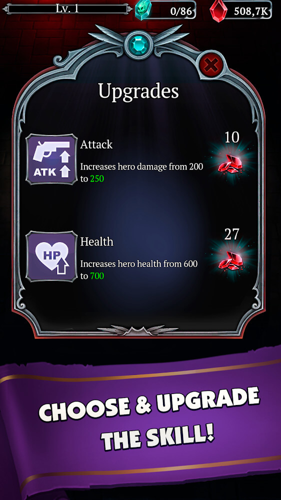 Captura de pantalla 5 de Hero Adventure: Dark RPG