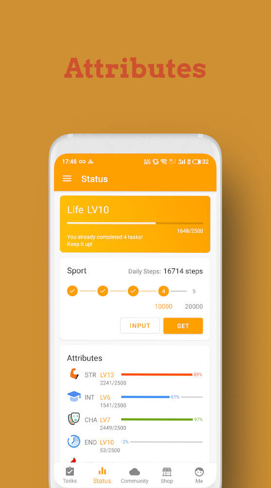 LifeUp Pro capture d'écran 4
