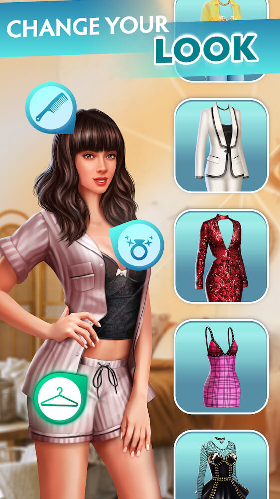 Captura de pantalla 3 del gameplay de Love Sick: Love Stories Games