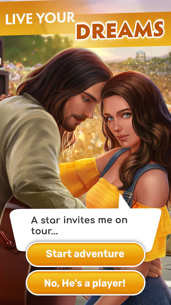 Captura de pantalla 6 del gameplay de Love Sick: Love Stories Games