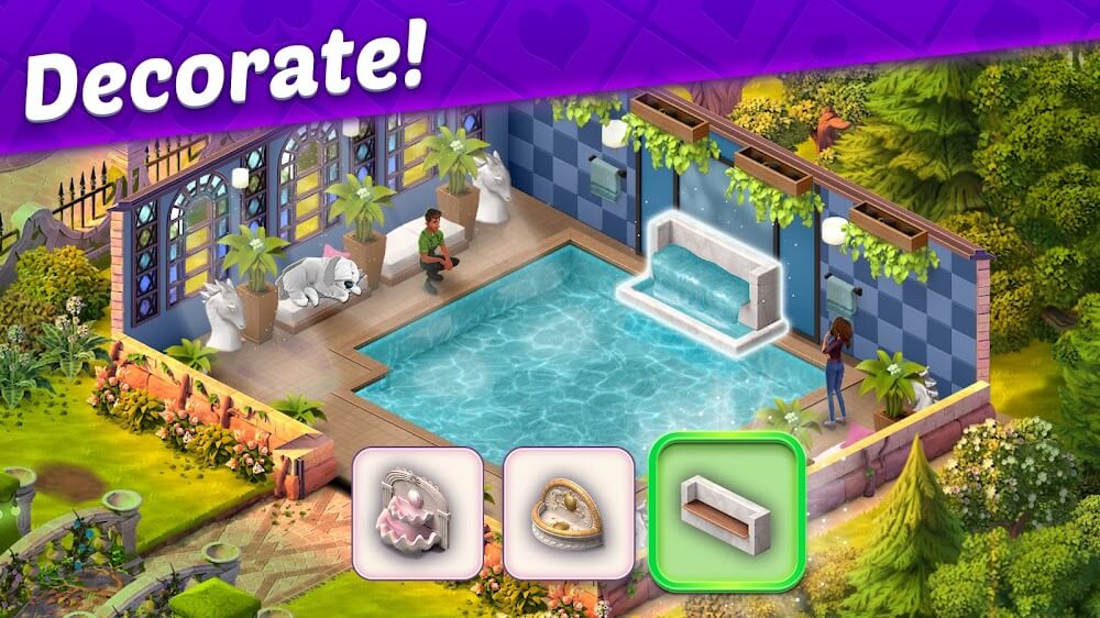 Solitaire Story - Ava’s Manor Screenshot 3