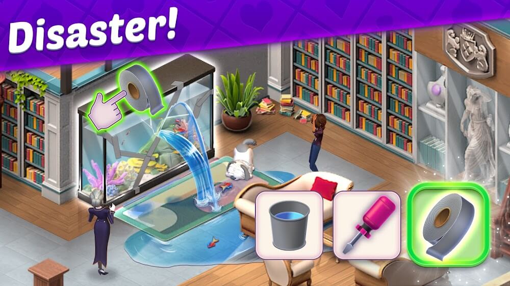 Solitaire Story - Ava’s Manor Screenshot 2