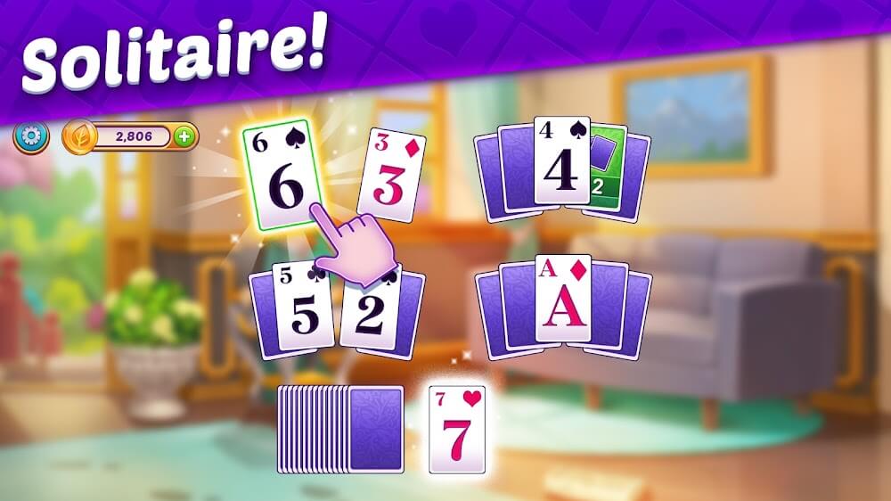 Solitaire Story - Ava’s Manor Screenshot 4