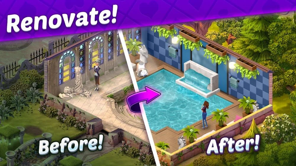 Solitaire Story - Ava’s Manor Screenshot 7