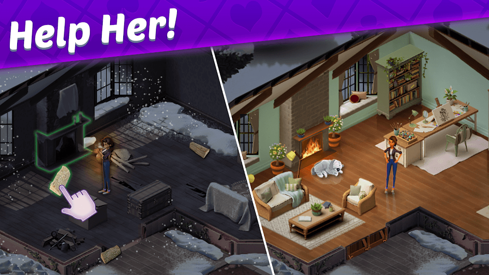 Solitaire Story - Ava’s Manor Screenshot 6