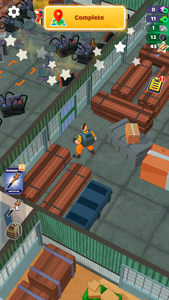 Zone X: Wasteland Survival RPG gameplay screenshot 4