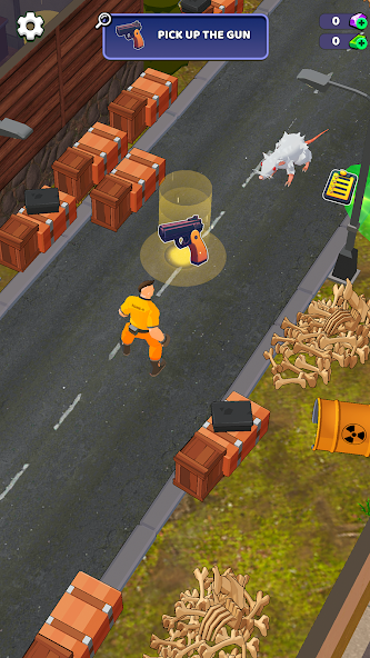 Zone X: Wasteland Survival RPG gameplay screenshot 7