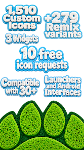 Captura de pantalla del Pack de Iconos Sponge 3