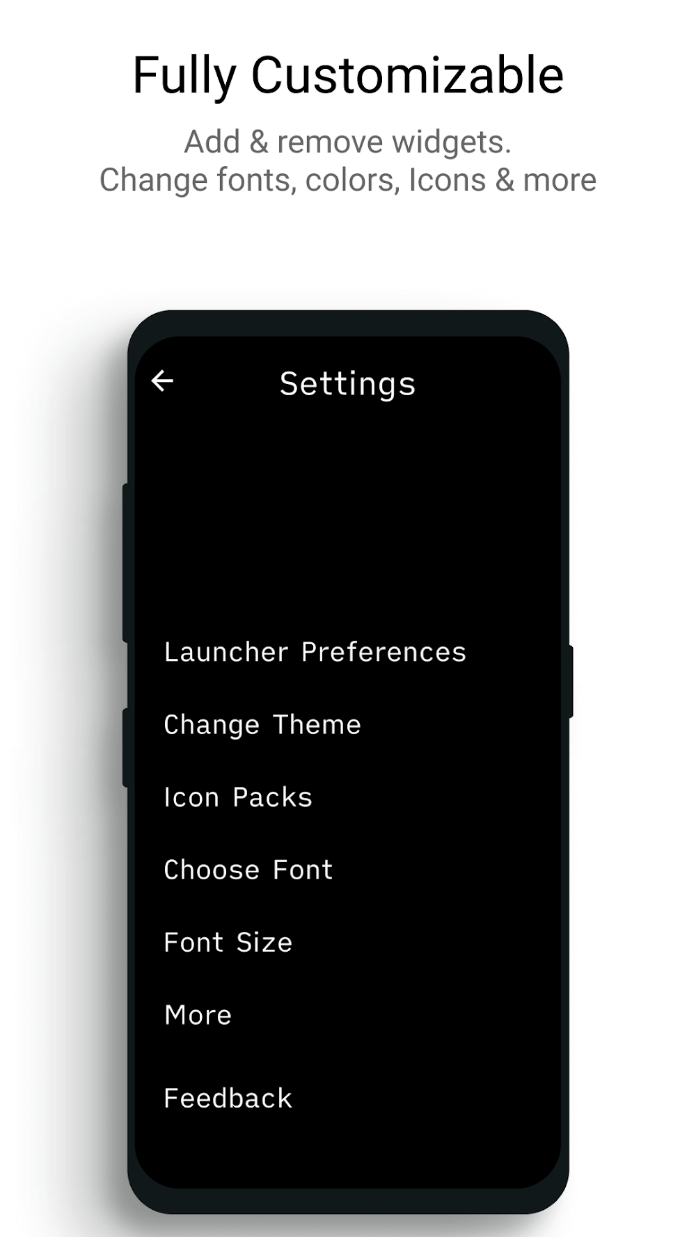Indistract Minimalist Launcher captura 5