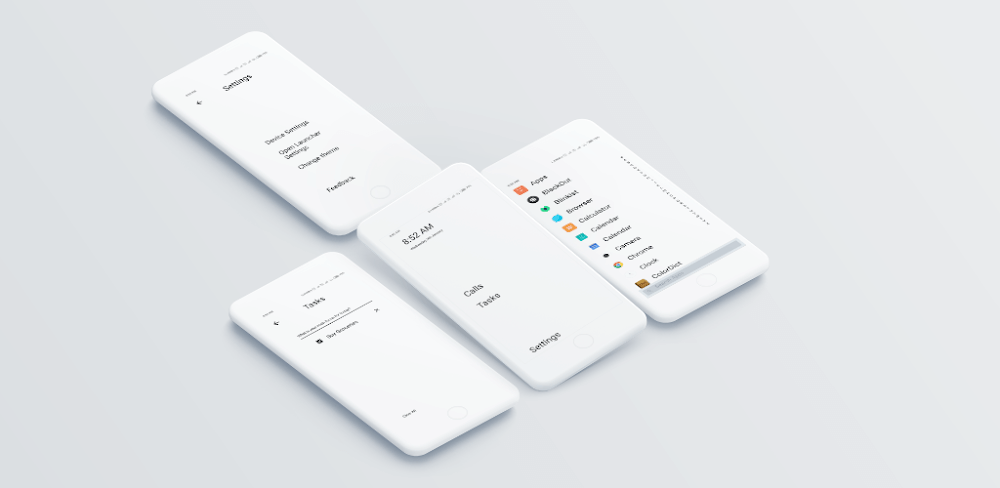 Indistract Minimalist Launcher captura 1