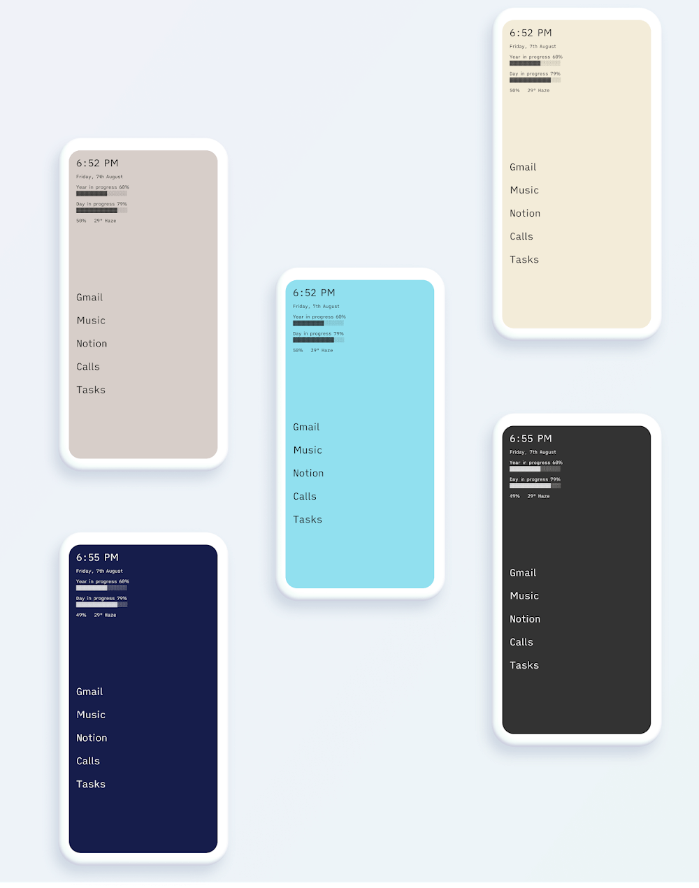 Indistract Minimalist Launcher captura 6