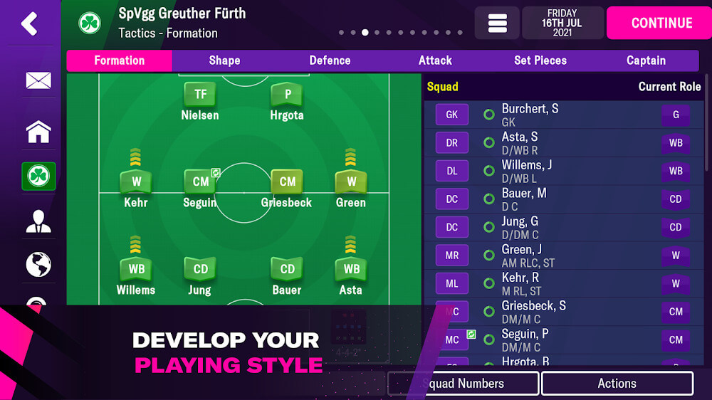 Captura de pantalla 4 de Football Manager 2022 Mobile