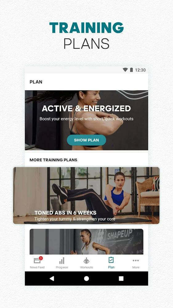 Capture d'écran 6 de l'application adidas Training