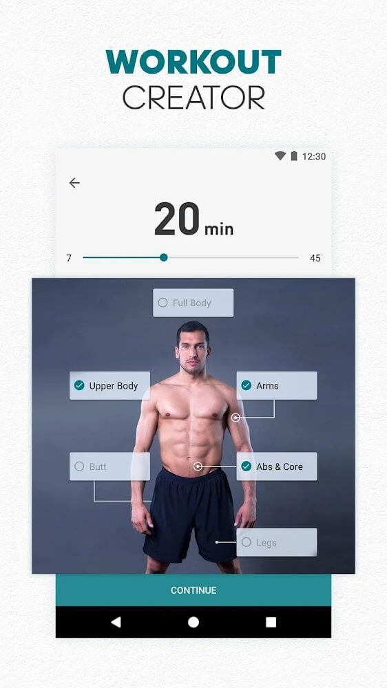 Capture d'écran 2 de l'application adidas Training