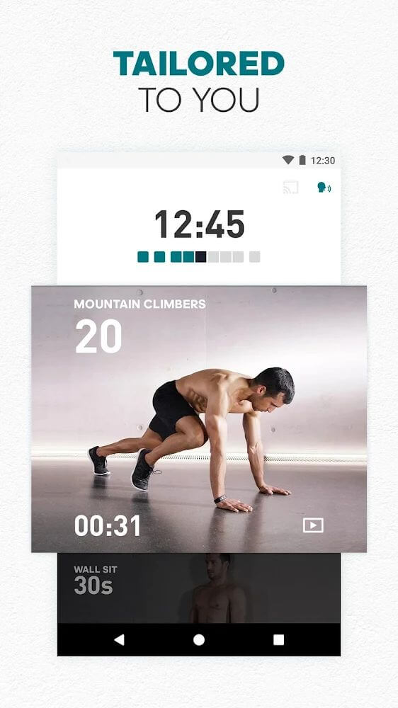 Capture d'écran 4 de l'application adidas Training