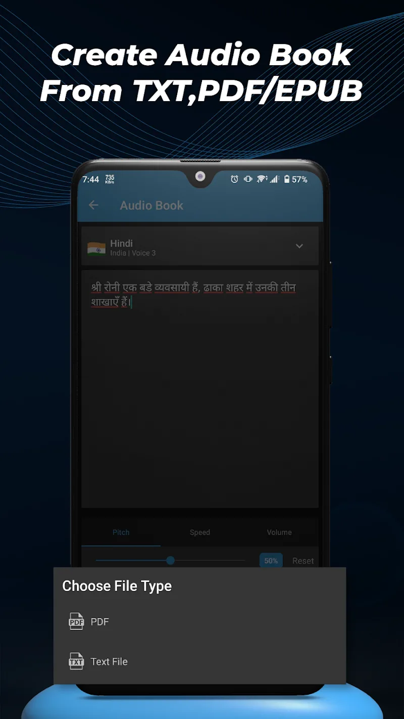 Text To Speech (TTS) app screenshot 5