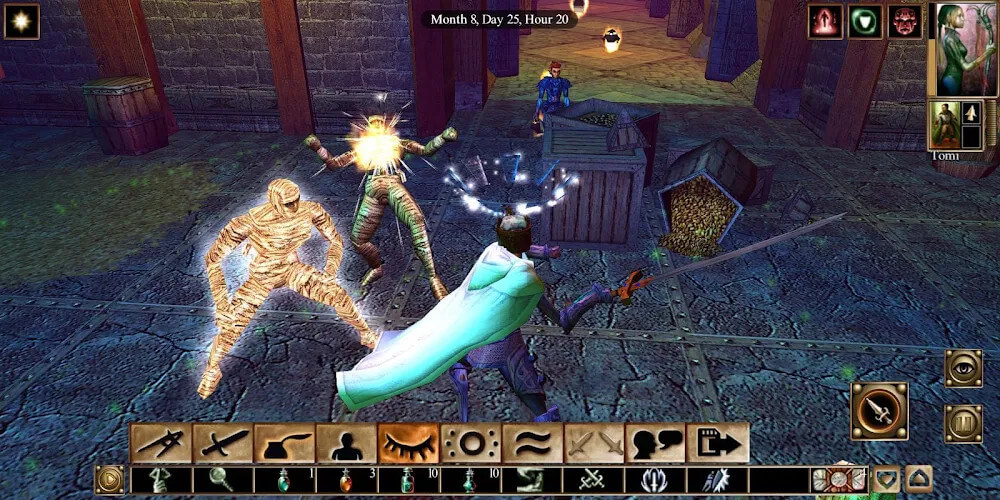 Captura de pantalla 2 del gameplay de Neverwinter Nights: Enhanced Edition