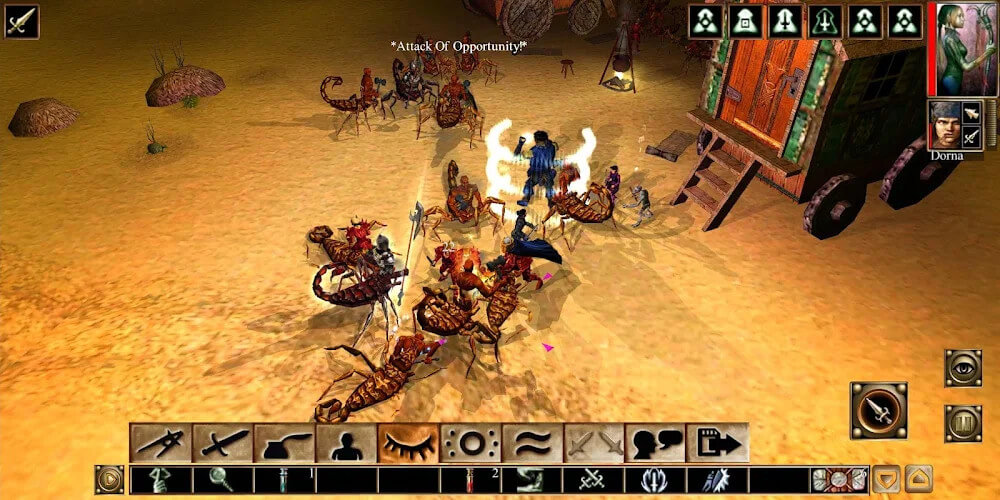 Captura de pantalla 4 del gameplay de Neverwinter Nights: Enhanced Edition