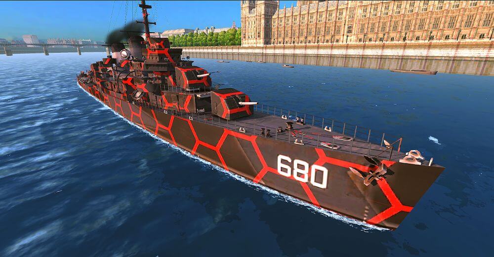 Captura de pantalla de Battle of Warships: Naval Blitz 2