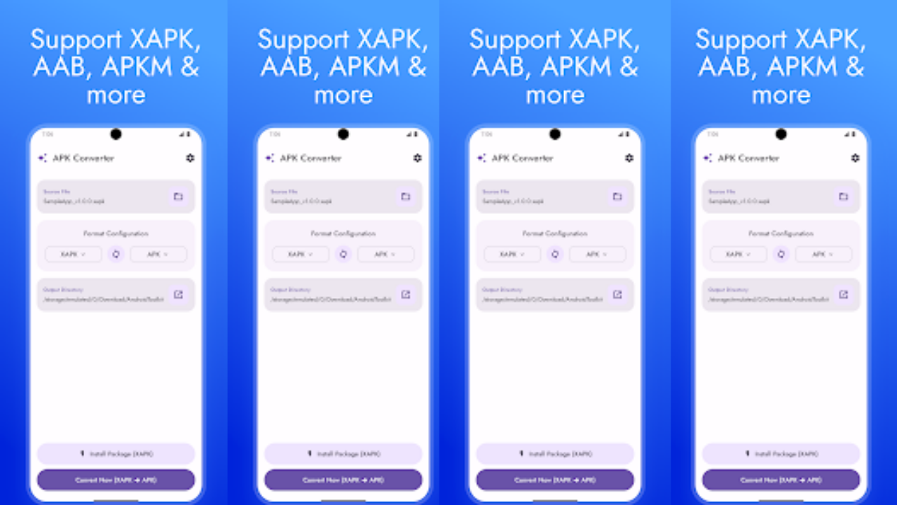 Tangkapan layar 1 APK Installer & Converter