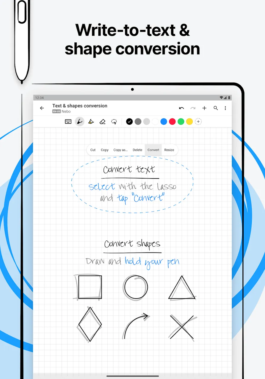 MyScript Notes for Students screenshot 3