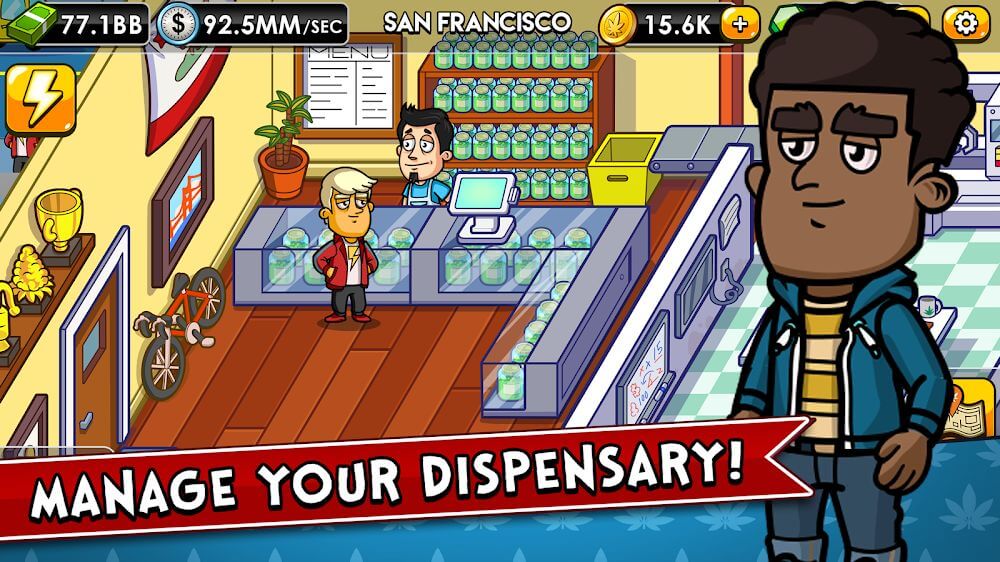 Weed Inc: Idle Tycoon gameplay screenshot 4