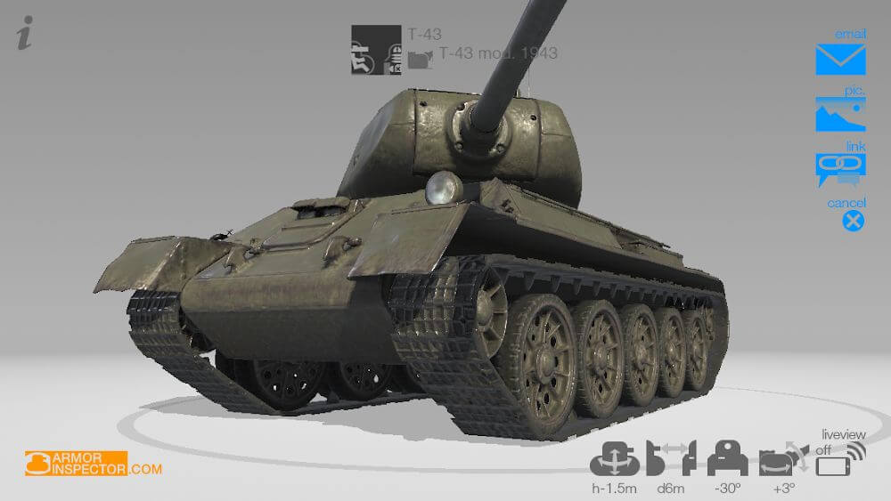 Armor Inspector - Tangkapan Layar untuk WoT 5