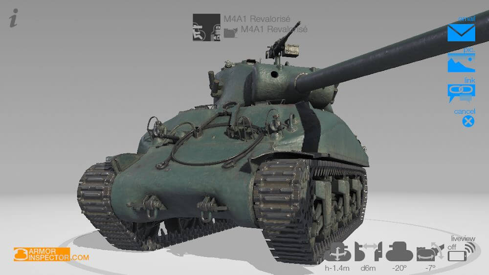 Armor Inspector - Tangkapan Layar untuk WoT 3