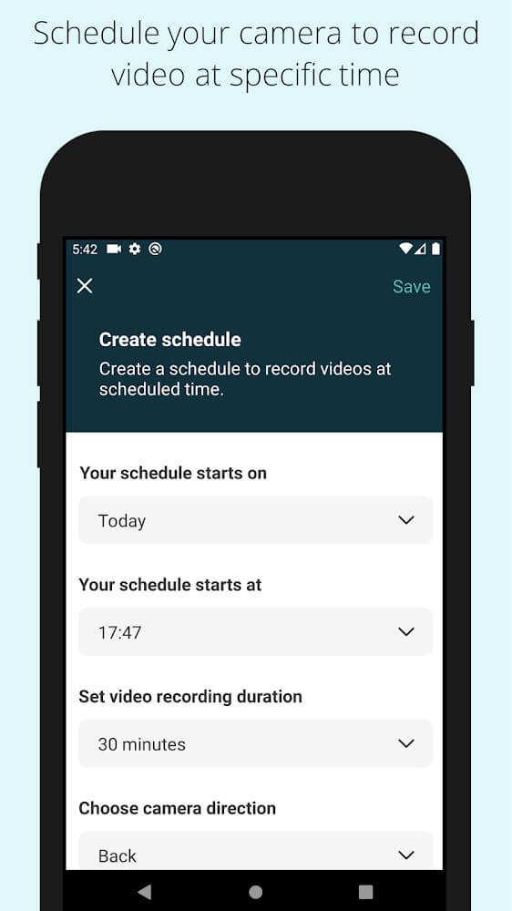 Tangkapan layar 7 Background Video Recorder