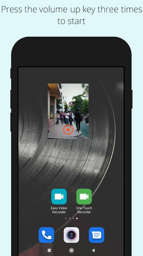 Tangkapan layar 2 Background Video Recorder