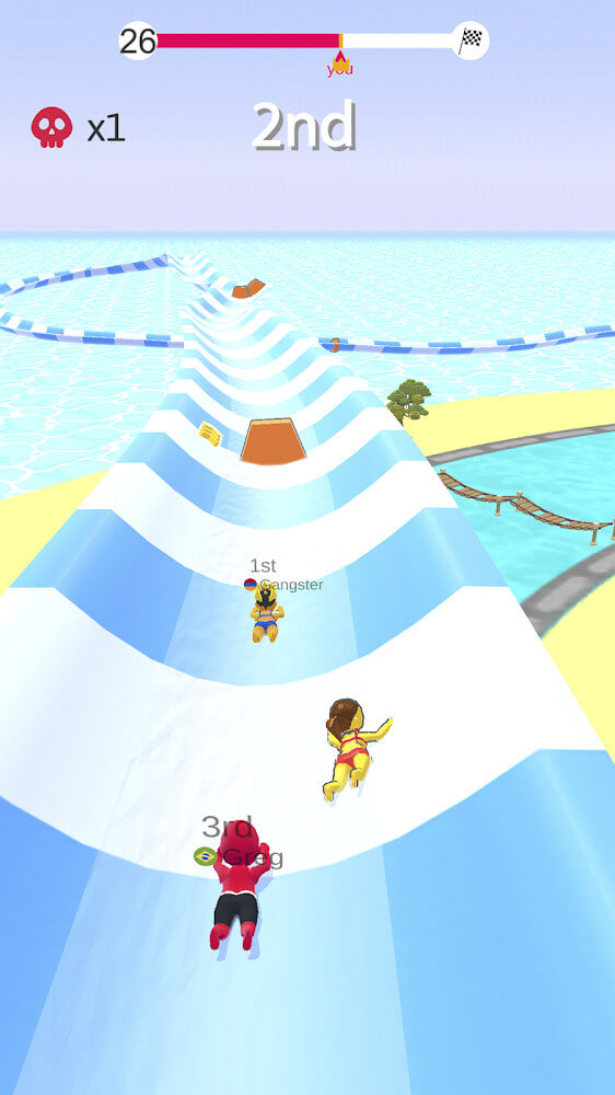 Screenshot gameplay Aquapark.io 2