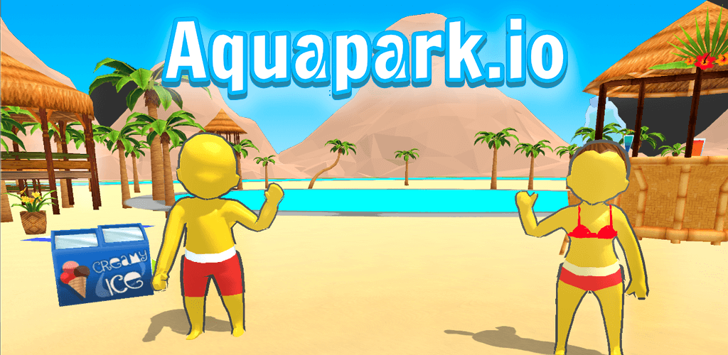 Screenshot gameplay Aquapark.io 1