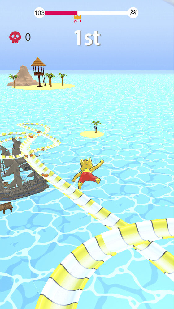 Screenshot gameplay Aquapark.io 5